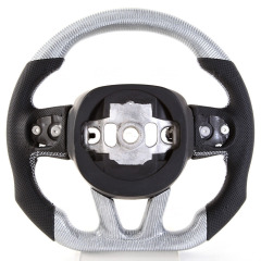 Customzied LED Sport Carbon Fiber Steering Wheel Fit for Dodge Charger Chargersrt Challengersr AotoKoop