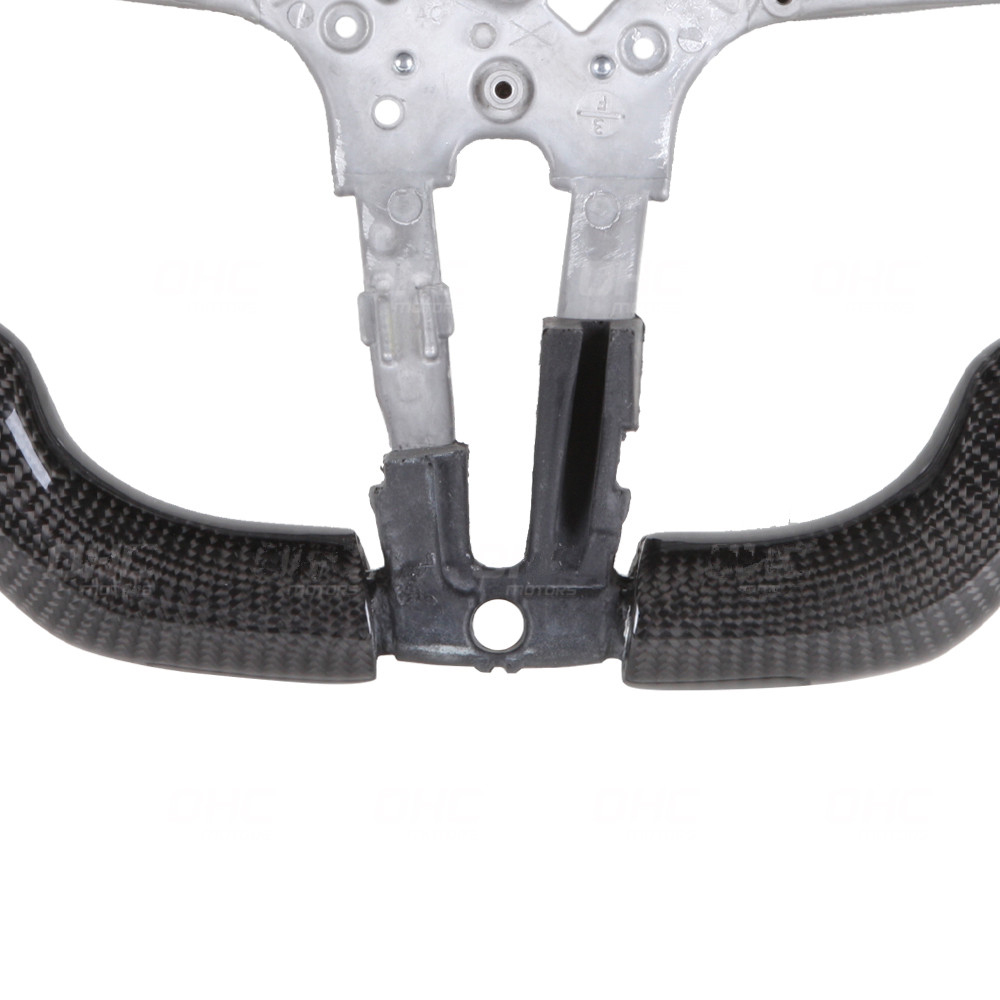 Real Carbon Fiber Steering Wheel M Performance Compatible with BMW F30 F35 F80 F15 F16 F25 M2 M3 M4 AotoKoop