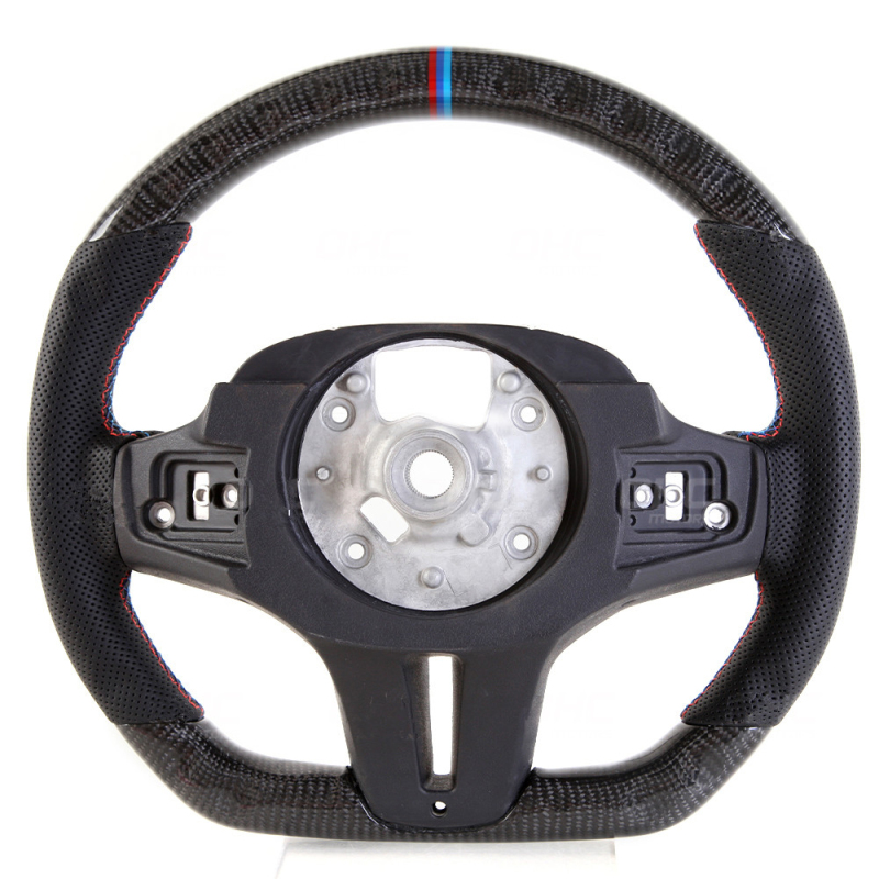 AotoKoop Carbon fiber Steering Wheel Compatible With BMW F40 F44 G20 G29 M Performance