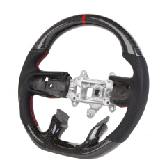 Carbon Fiber Steering Wheel Compatible with Dodge RAM 2019-2021 Car Model AotoKoop