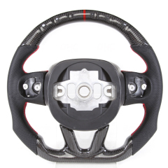 Real Carbon Fiber Steering Wheel Custom car steering wheel for Dodge Charger Challenger Hellcat SRT 2015-2019