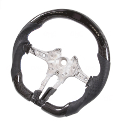 Racing Car Modify Steering Wheel LED Smart Carbon Fiber Steering Wheel M Performance Compatible with BMW F30 F35 F80 F15 F16 F25 M2 M3 M4