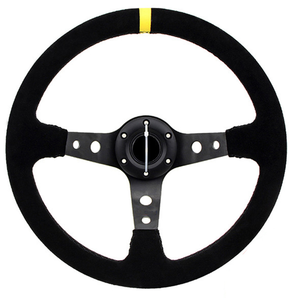 AotoKoop Drift Steering Wheel, Universal Modified Steering Wheel