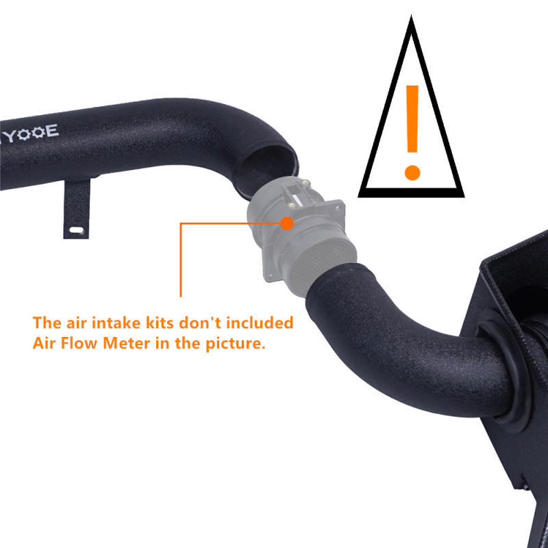 Automotive Air Intake Modified Aluminum Tube Mushroom Air Filter Intake Kits Suitable for Volkswagen Golf MK5MK6 EA888 1.8T 2.0T