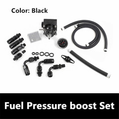 Universal Automotive Modified Fuel Supercharger Turbine Fuel Valve Pressure Regulator Oil Cooling Joint Set