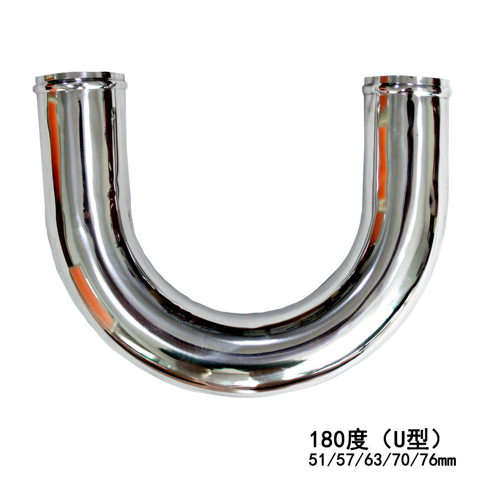 Automotive Universal DIY Modified Aluminum Pipe, Intercooler Supercharger Turbo Pipe Inlet 2"/2.25"/2.5"/2.75"/3"