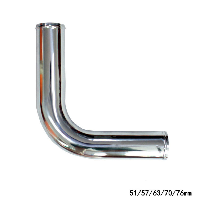 Automotive Universal DIY Modified Aluminum Pipe, Intercooler Supercharger Turbo Pipe Inlet 2"/2.25"/2.5"/2.75"/3"