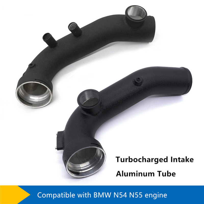 Compatible with BMW N55 Engine Turbocharged Intake Aluminum Tube 50MM Modified SQV Pressure Relief Valve E90