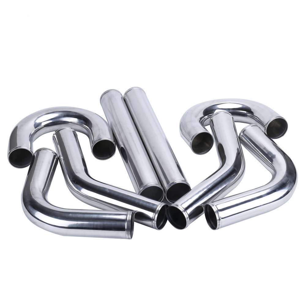 Automotive Universal DIY Modified Aluminum Pipe, Intercooler Supercharger Turbo Pipe Inlet 2"/2.25"/2.5"/2.75"/3"