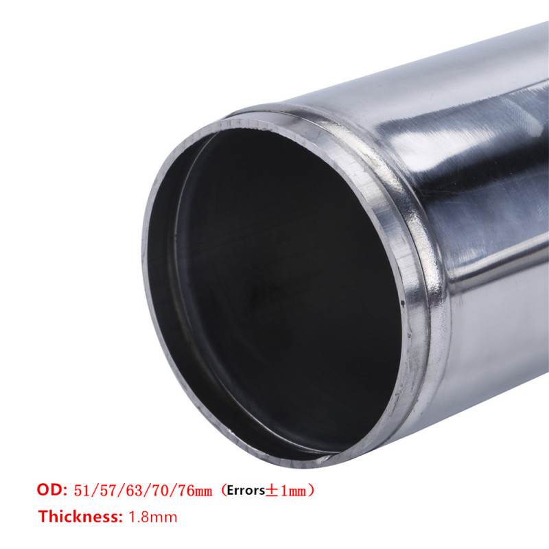 Automotive Universal DIY Modified Aluminum Pipe, Intercooler Supercharger Turbo Pipe Inlet 2"/2.25"/2.5"/2.75"/3"