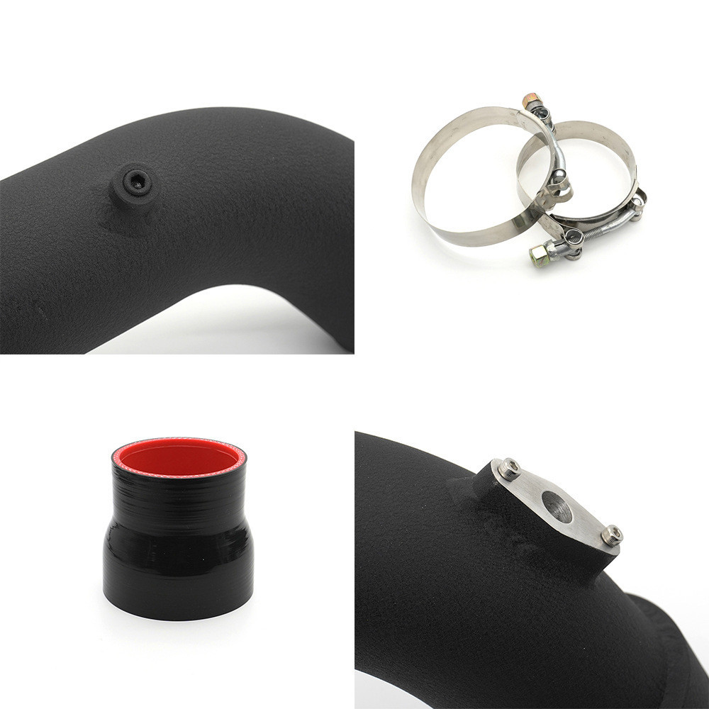 Compatible with BMW N55 Engine Turbocharged Intake Aluminum Tube 50MM Modified SQV Pressure Relief Valve E90