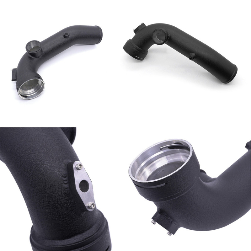Compatible with BMW N55 Engine Turbocharged Intake Aluminum Tube 50MM Modified SQV Pressure Relief Valve E90