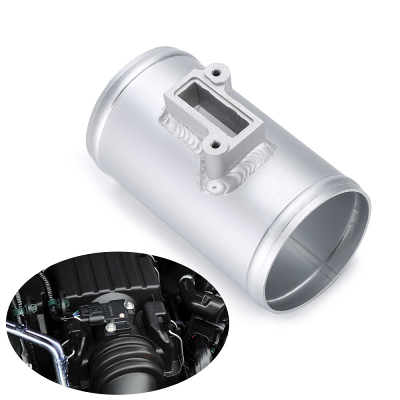 Automotive Engine Intake Sensor Flange Air Flowmeter Base Large Flow Intake Modification for Honda Ford Nissan
