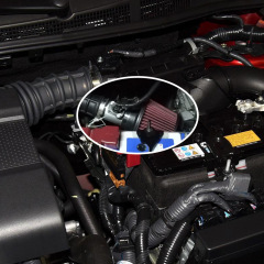 Automotive Engine Intake Sensor Flange Air Flowmeter Base Large Flow Intake Modification for Honda Ford Nissan