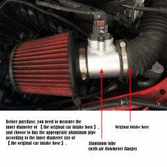 Automotive Engine Intake Sensor Flange Air Flowmeter Base Large Flow Intake Modification for Chevrolet Cruze, for Buick Excellegt
