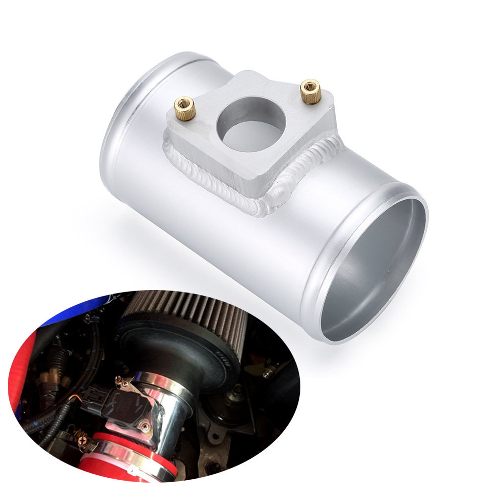 Automotive Engine Intake Sensor Flange Air Flowmeter Base Large Flow Intake Modification for Honda, Toyota, Subaru, Mazda