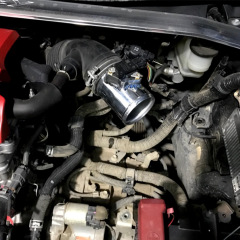 Automotive Engine Intake Sensor Flange Air Flowmeter Base Large Flow Intake Modification for Honda, Toyota, Subaru, Mazda