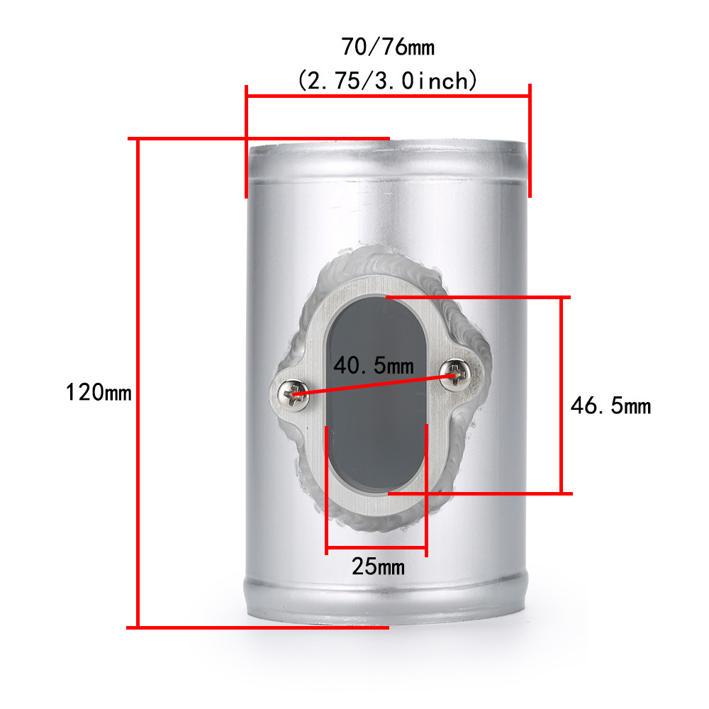 Automotive Engine Intake Sensor Flange Air Flowmeter Base Large Flow Intake Modification for Chevrolet Cruze, for Buick Excellegt
