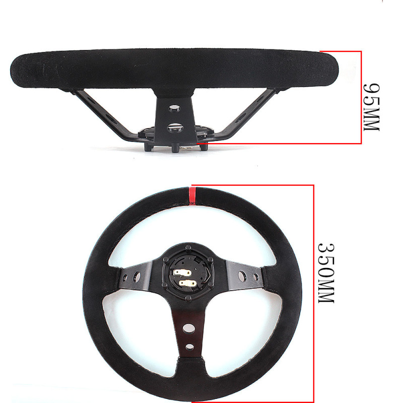 AotoKoop Drift Steering Wheel, Universal Modified Steering Wheel