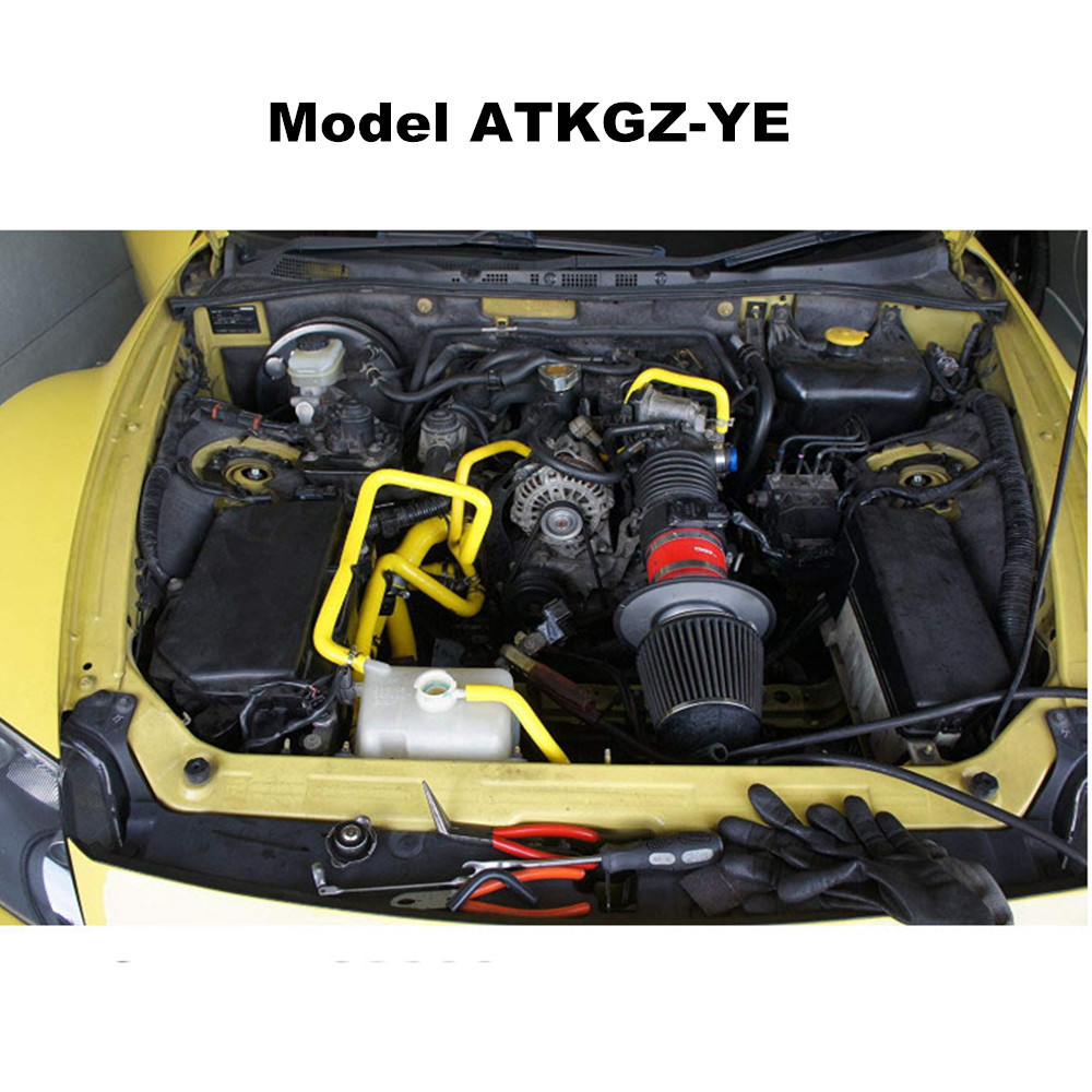 AotoKoop Silicone Radiator Coolant Hose Kit for 2003-2012 Mazda Rx8 Se3p 13b Msp