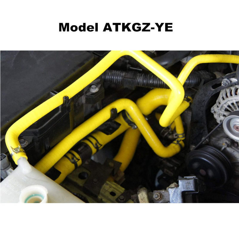 AotoKoop Silicone Radiator Coolant Hose Kit for 2003-2012 Mazda Rx8 Se3p 13b Msp