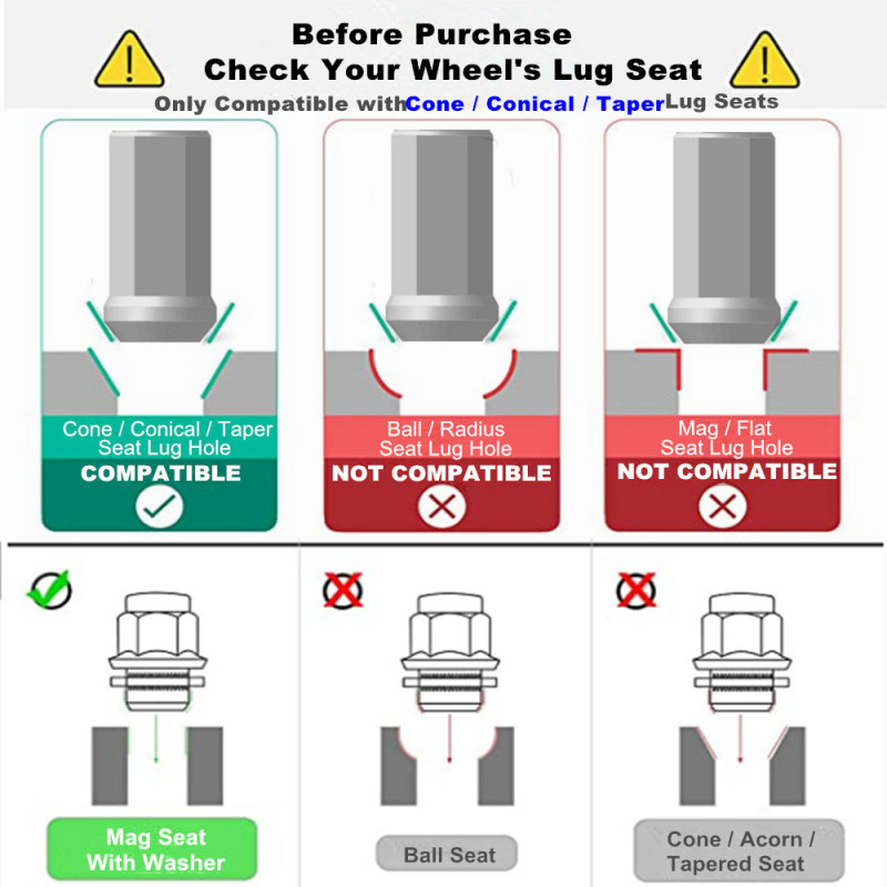 AotoKoop M12x1.5 Wheel Lug Nuts, Alloy Steel Lug Nut, Length 45mm, Open End Lug Nut Set Gold - 20 Piece Set + 1 Spline Tool
