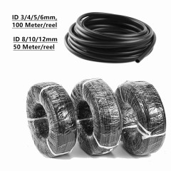 AotoKoop Black Silicone Vacuum hose ID 8mm, OD 13mm, Length 100 Meter  per reel