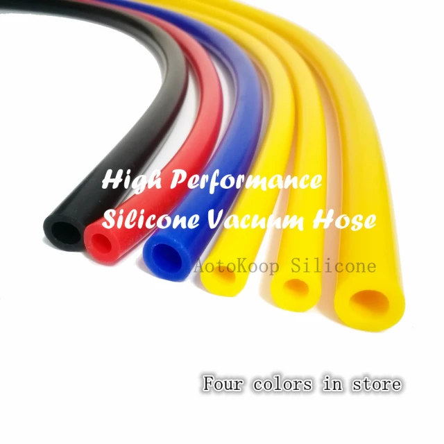 AotoKoop Blue Silicone Vacuum hose ID 3mm, OD 7mm, Length 100 Meter  per reel