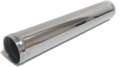OD 2.25" (57mm) Straight Aluminum Intercooler Pipe Air Intake Tube Polished Finish, Length 300mm