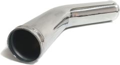 OD 2.25" (57mm) Air Intake Pipe 45 Degree Aluminum Elbow Intercooler Tube, Polished Finish