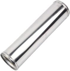 OD 1.5" Aluminum Straight Intercooler Pipe Air Intake Tube, Length 11.81" (300mm), Polished Finish (38mm od)
