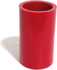 ID 1.5" (38mm)) Straight Silicone Coupler, Length 3" (76mm), 4-Ply Reinforced Wall Thickness 0.2 (5mm), High Performance Automotive Pure Silicone Hose, Red