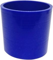 Universal High Performance 3-Ply Straigh Coupler Silicone Hose ID 3" (76mm), Blue (No Logo)