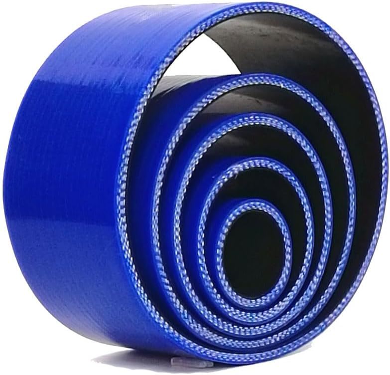 Universal 4-Ply High Performance Straight Coupler Silicone Hose ID 4.5" (114mm), Blue (No Logo)