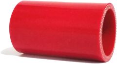 ID 1.5" (38mm)) Straight Silicone Coupler, Length 3" (76mm), 4-Ply Reinforced Wall Thickness 0.2 (5mm), High Performance Automotive Pure Silicone Hose, Red