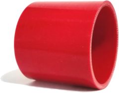 Universal 4-Ply High Performance Straight Coupler Silicone Hose ID 4.5" (114mm), Red (No Logo)