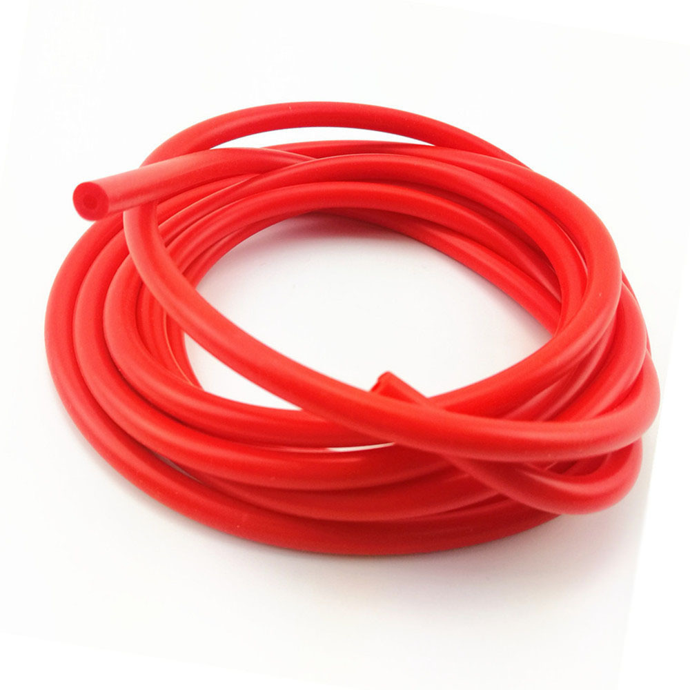 Cusom Automotive Silicone Vacuum Tubing Hose Line 1/8, Length 3.28FT 1 Meter Red (3mm ID)