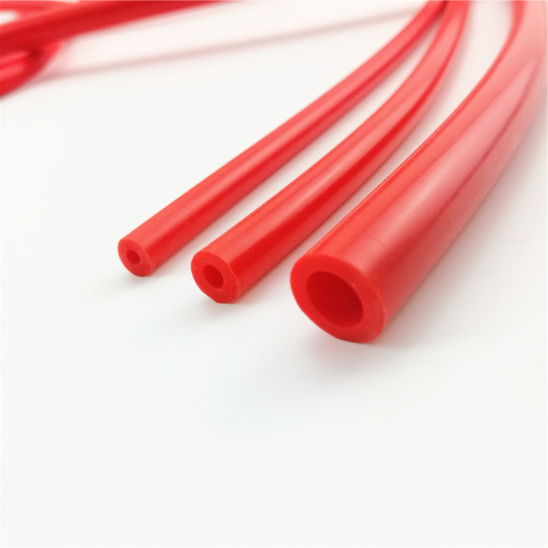 AotoKoop High Temperature ID 8mm Red Silicone Vacuum Tubing Hose Line Black,1 Meter per reel (3.28 Feet), 130 psi Maxium Pressure