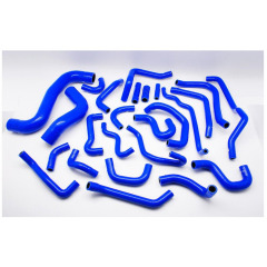AotoKoop Complete Radiator Coolant Silicone Hose Kit compatible with Subaru Legacy BP5 BL5 2003-2009 / Impreza GH8 Ver10 2007-2011 - EJ20 EJ25 Turbo (AT Only)