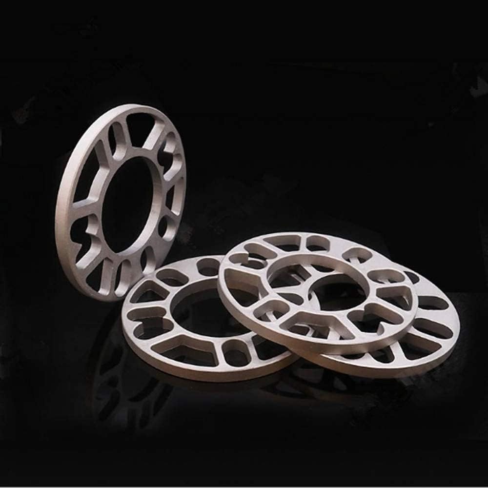 10mm Wheel Spacers, for PCD 4x100 4x108 4x100 5x100 5x108 5x110 5x112 5x114.3 5x115 5x120 5x4.5 5x4.75 4 Lug and 5 Lug Wheels Rims Vehicle, Thickness 3/8 inch Wheel Spacer Universal