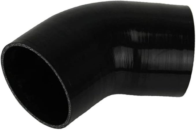 AotoKoop 45 Degree Silicone Elbow High Performance Silicone Coupler Hose for Engine Turbo Radiator Intercooler Hose ID 4in (102mm)