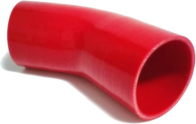 AotoKoop 45 Degree Silicone Elbow High Performance Silicone Coupler Hose for Engine Turbo Radiator Intercooler Hose ID 2.25in (57mm)