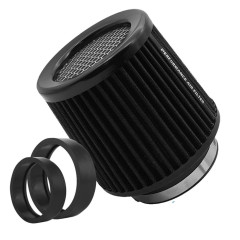 AotoKoop 4 Inch Inlet Cold Air Intake Filter, fit 3.5 Clamp on and 3" Cone Air Filter, Shorty Air Filter for Car