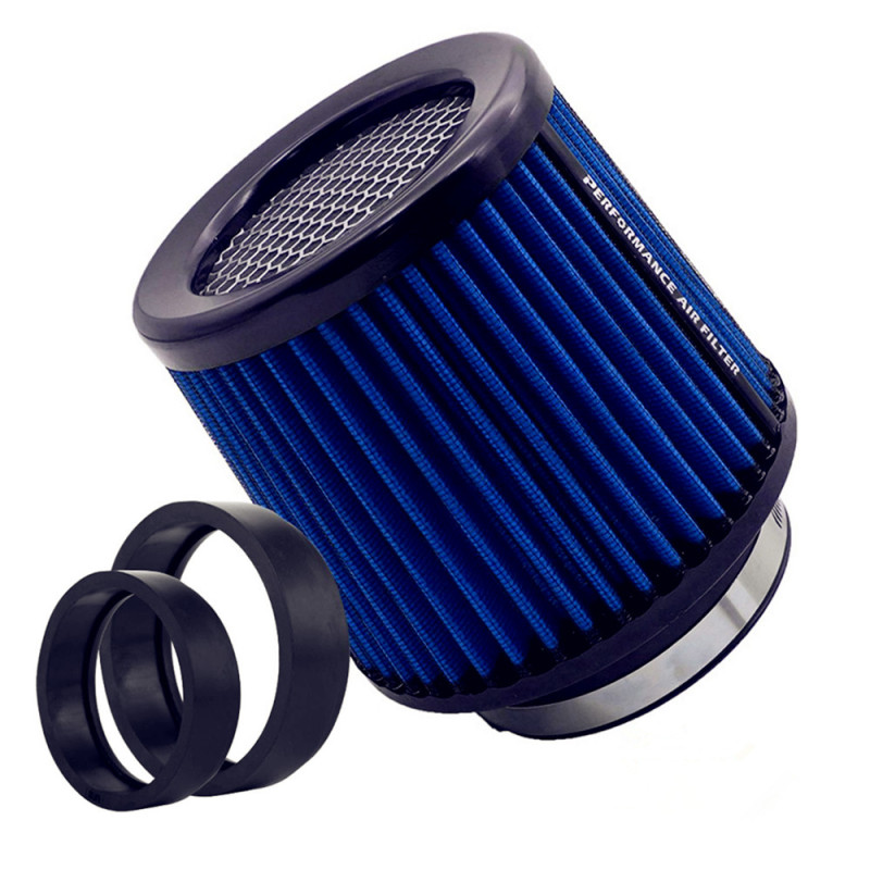AotoKoop 4 Inch Inlet Cold Air Intake Filter, fit 3.5 Clamp on and 3" Cone Air Filter, Shorty Air Filter for Car