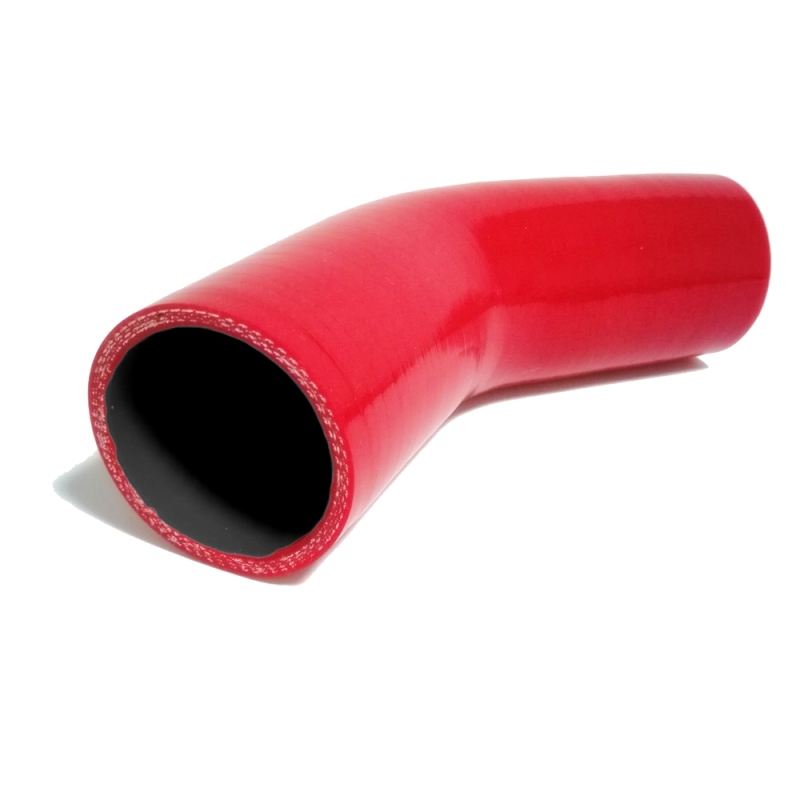 ID 57mm Red 45 Degree Silicone Vacuum Hose for Engine Turbo Radiator Intercooler Silicone Hose Suppliers AotoKoop