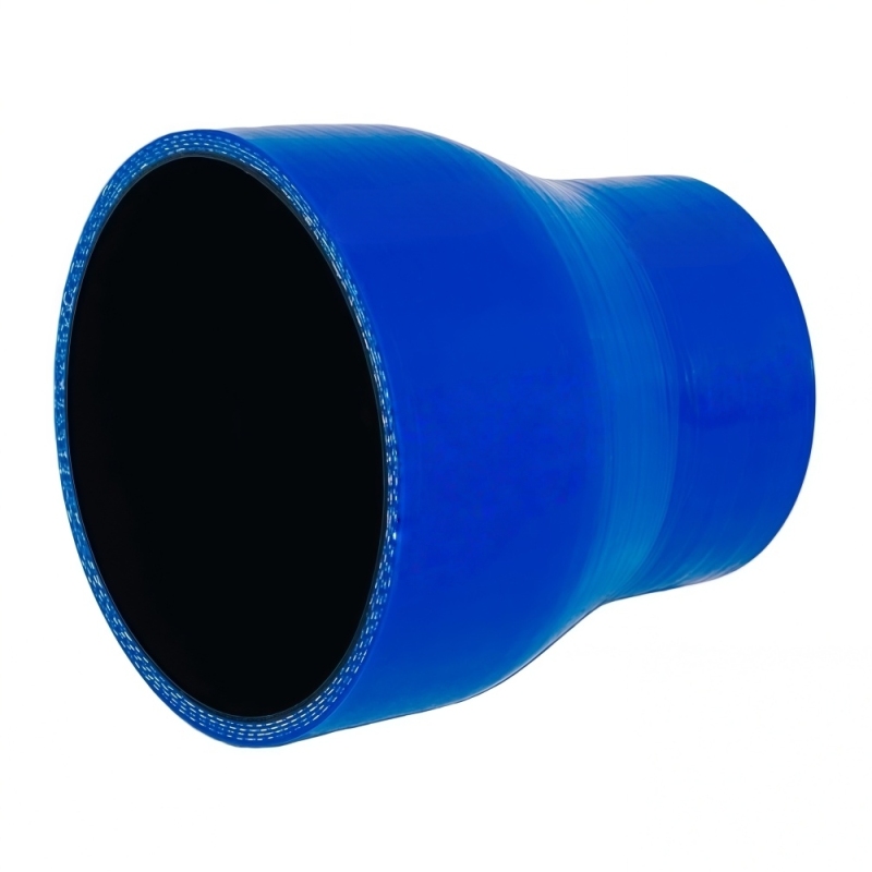 AotoKoop Blue 102mm to 114mm ID straight silicone reducer hose for automotive turbo and intercooler intake systems