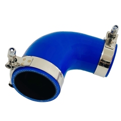 AotoKoop Blue 19mm to 13mm 90 Degree Silicone Elbow Reducer for Automotive Turbo Intercooler