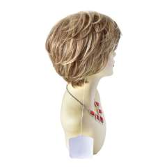 Pixie Cut Wigs Short Stylish Fluffy Layered Wigs Replacement Wigs with Side Bangs Breathable and Comfortable Women's Hair System. #R1085A