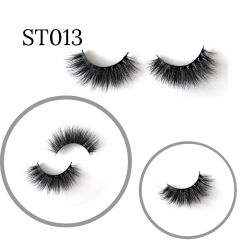 LyricalHair False Eyelashes Natural Faux Mink Strip 3D, strong natural eyelashes, High Quality, Soft and comfortable to use.