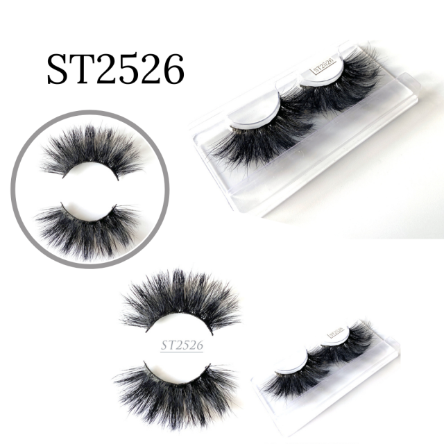 LyricalHair False Eyelashes Natural Faux Mink Strip 3D, strong natural eyelashes, High Quality, Soft and comfortable to use.